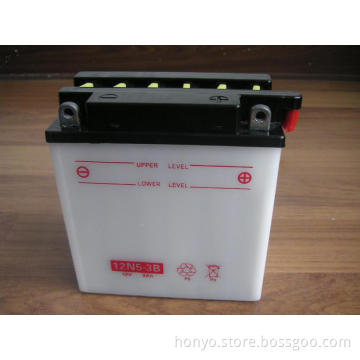 12N5-3B Dry Charged OEM Motorcycle Batteries 12V 5Ah